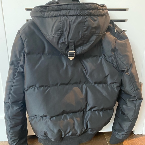 The Kooples Men’s Black Bomber Winter Jacket - Size Small - Picture 4 of 7